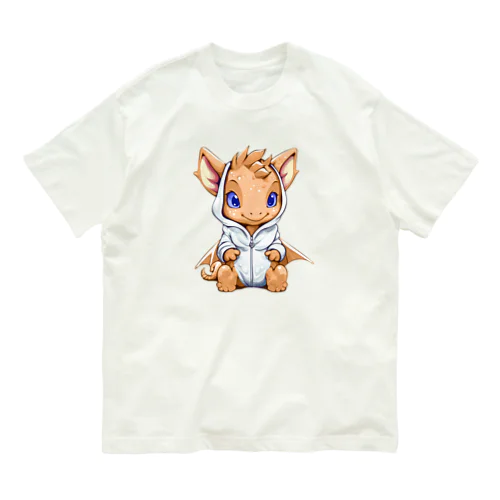 オレンジドラゴン Organic Cotton T-Shirt