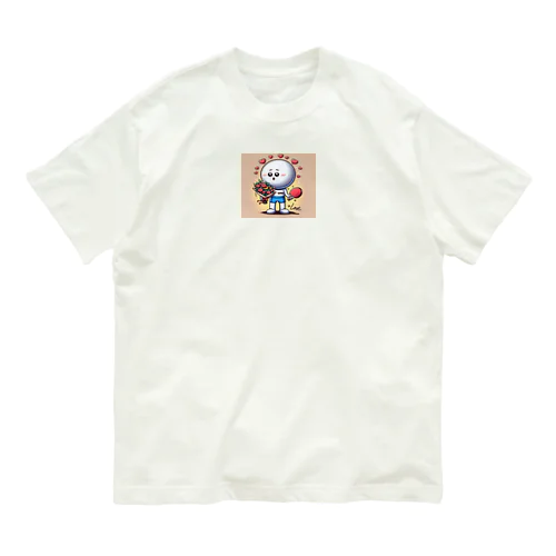 卓球マン Organic Cotton T-Shirt