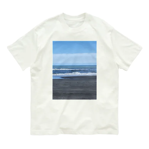 あえて殺風景な北国の海 Organic Cotton T-Shirt