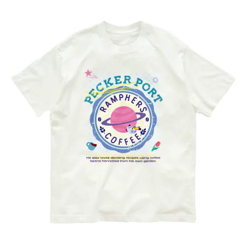 RAMPHERS COFFEE OFFICIAL GOODS オーガニックコットンTシャツ