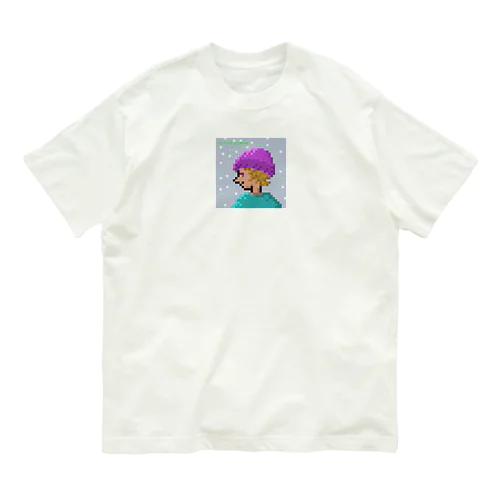 yokogaoman オーガニックコットンTシャツ