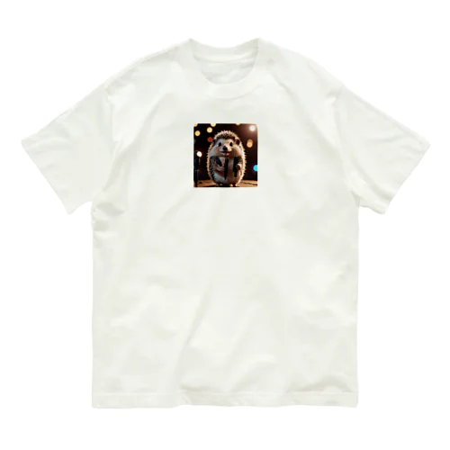 歌う！うるうるハリネズミ Organic Cotton T-Shirt