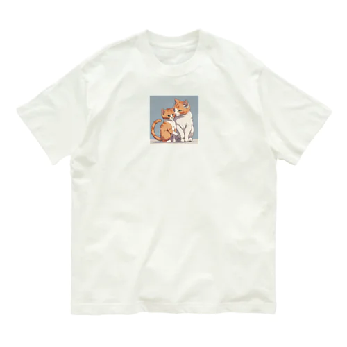 親子猫 Organic Cotton T-Shirt