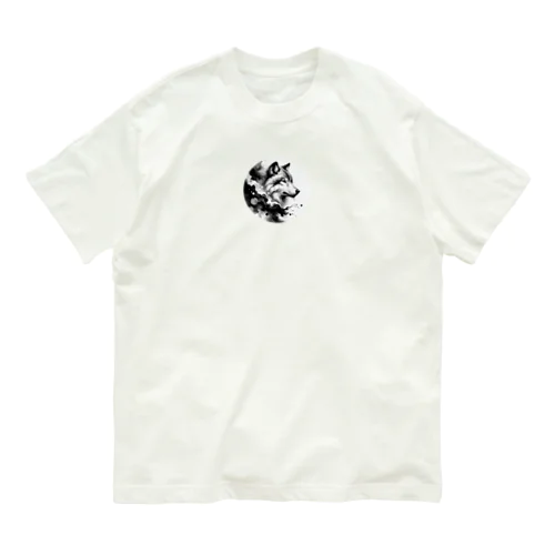 月下の狼 Organic Cotton T-Shirt