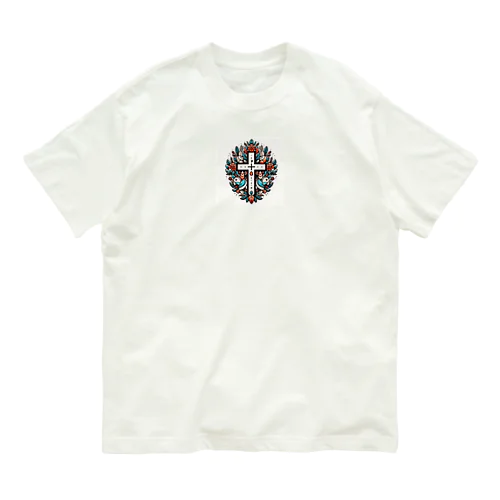 PP9十字架 Organic Cotton T-Shirt