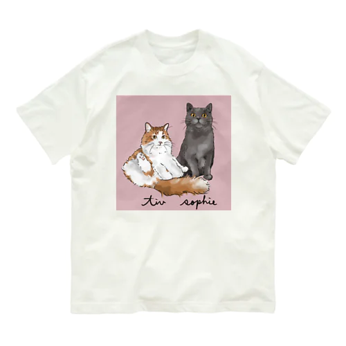 sophie tiv オーガニックコットンTシャツ