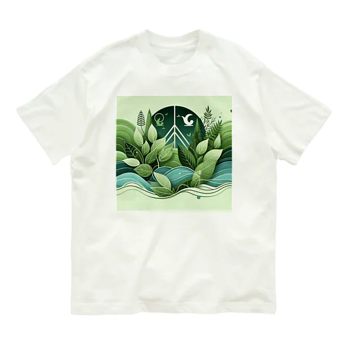 自然との共生 Organic Cotton T-Shirt