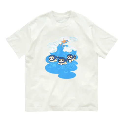 オタマジャクシごっこ オーガニックコットンTシャツ