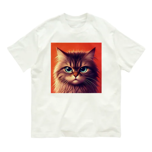 猫だよ。私の名前は、ボーロ Organic Cotton T-Shirt