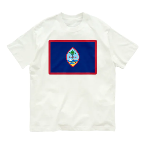 グアムの旗 Organic Cotton T-Shirt