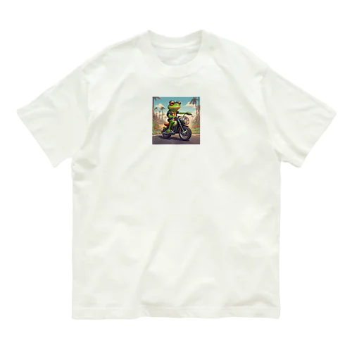 カエルライダー4兄弟　4男　マルコ Organic Cotton T-Shirt