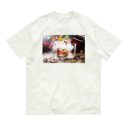 東京切子ロックグラス Organic Cotton T-Shirt