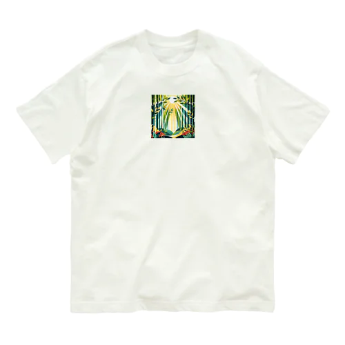 竹林の太陽 Organic Cotton T-Shirt