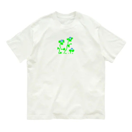 オオイヌノフグリ オーガニックコットンTシャツ