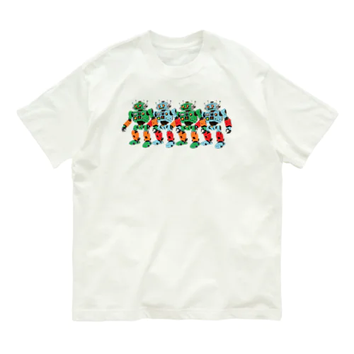 ロボロボ オーガニックコットンTシャツ