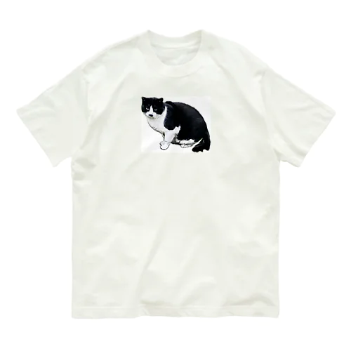 近所の野良猫 オーガニックコットンTシャツ