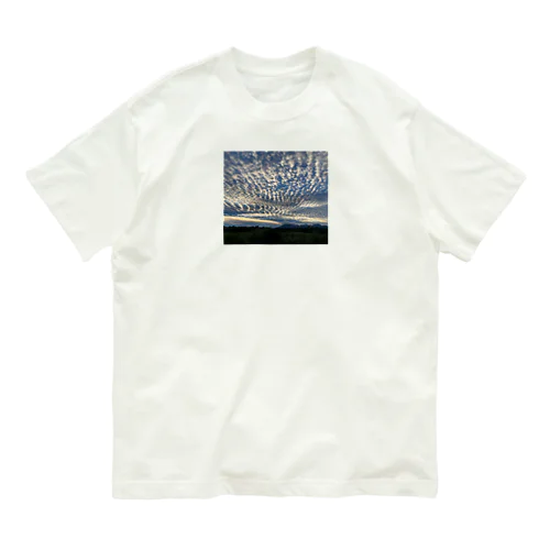 雲に占領された青空 Organic Cotton T-Shirt