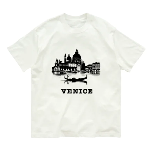 【旅行シリーズ】ヴェネチア（VENICE）Tシャツ Organic Cotton T-Shirt