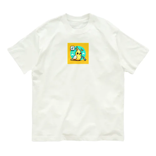 オカメインコ オーガニックコットンTシャツ