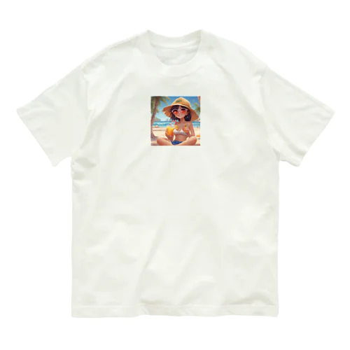 ビーチガール Organic Cotton T-Shirt