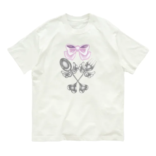 ロリータな　カテラリー Organic Cotton T-Shirt