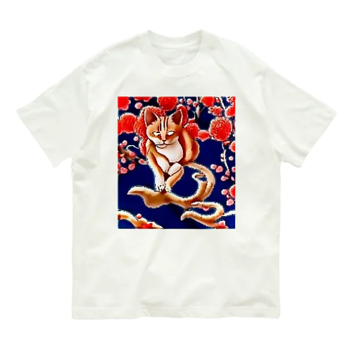 和風猫｢凡｣ Organic Cotton T-Shirt