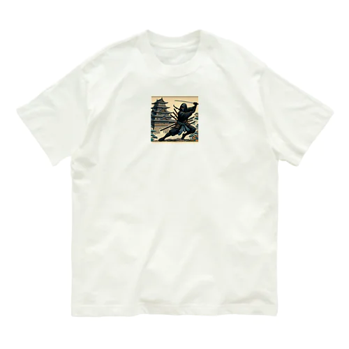 Shadow Dance: Ninja and the Old Castle -Shinobi-  オーガニックコットンTシャツ