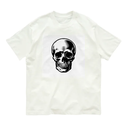 シンプルスカル Organic Cotton T-Shirt