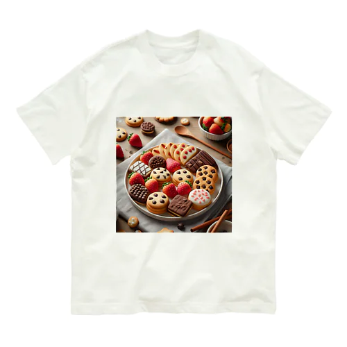 カラフルクッキー Organic Cotton T-Shirt