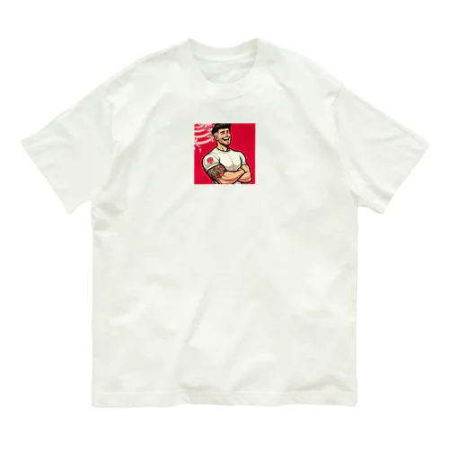 爽やか色男 Organic Cotton T-Shirt