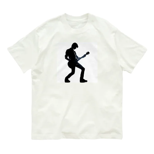 guitarist3 オーガニックコットンTシャツ