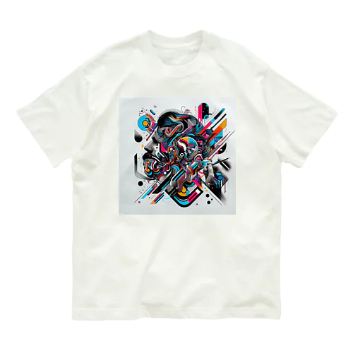 近未来アート Organic Cotton T-Shirt