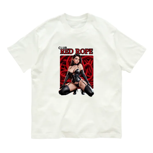 Club Red Rope オーガニックコットンTシャツ