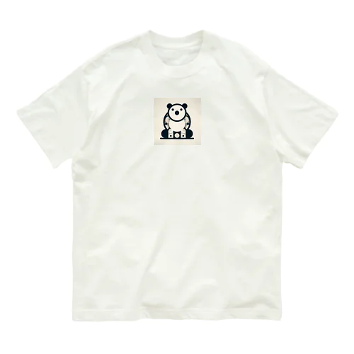 〇〇ぱんだくん Organic Cotton T-Shirt