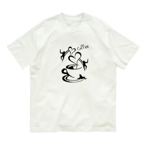 Banana Coffee オーガニックコットンTシャツ