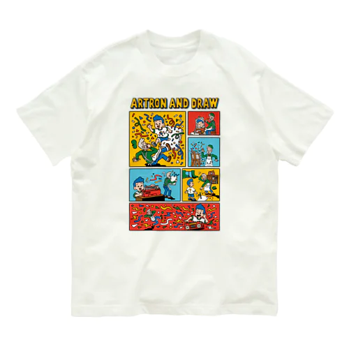 ARTRONANDDRAW オーガニックコットンTシャツ