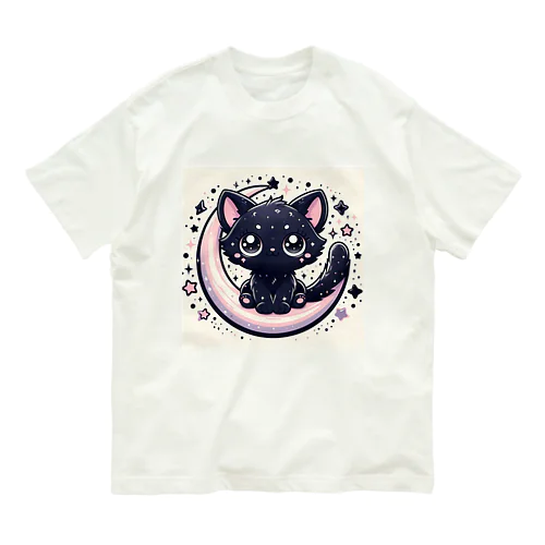 月猫ミュウミュウ オーガニックコットンTシャツ