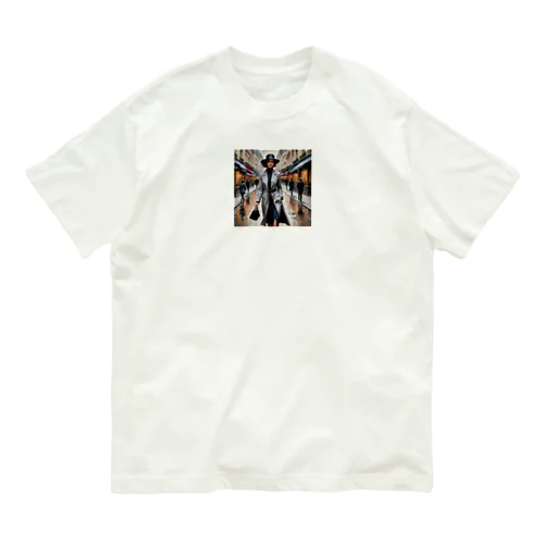 "Inspired by Parisian streets" オーガニックコットンTシャツ