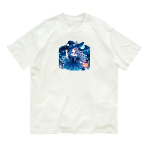 青い魔女 オーガニックコットンTシャツ