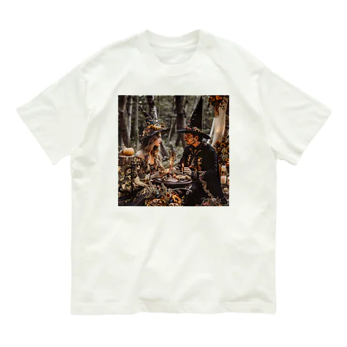 魔法使いのモーニング　なでしこ1478 Organic Cotton T-Shirt