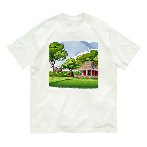 作詩場所の風景 オーガニックコットンTシャツ