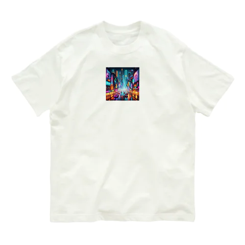 cyberpunk-world オーガニックコットンTシャツ