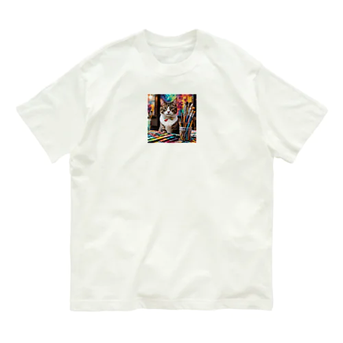 ネコちゃん Organic Cotton T-Shirt