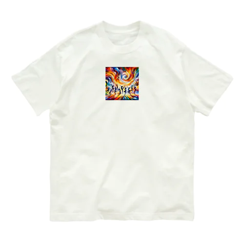 イキイキと踊り狂う素敵な人々 Organic Cotton T-Shirt