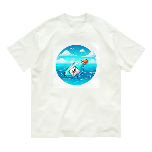 メッセージボトル Organic Cotton T-Shirt