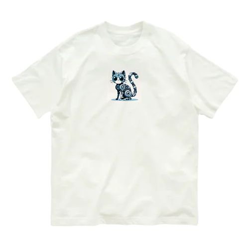 メカニカルな猫 Organic Cotton T-Shirt