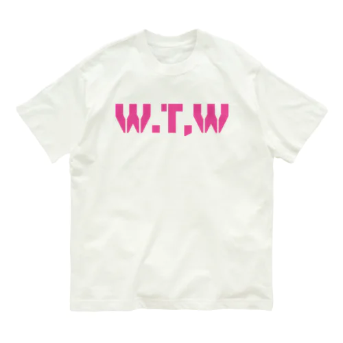 W.T.W(With the works) オーガニックコットンTシャツ