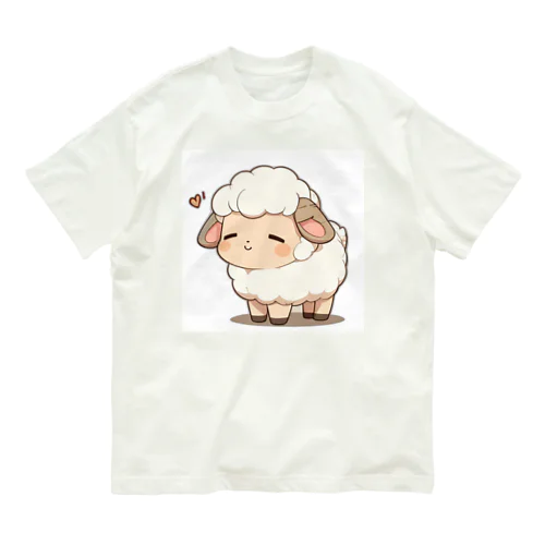 ちびアニマル（ひつじ） オーガニックコットンTシャツ