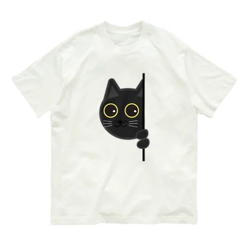 覗き猫 Organic Cotton T-Shirt