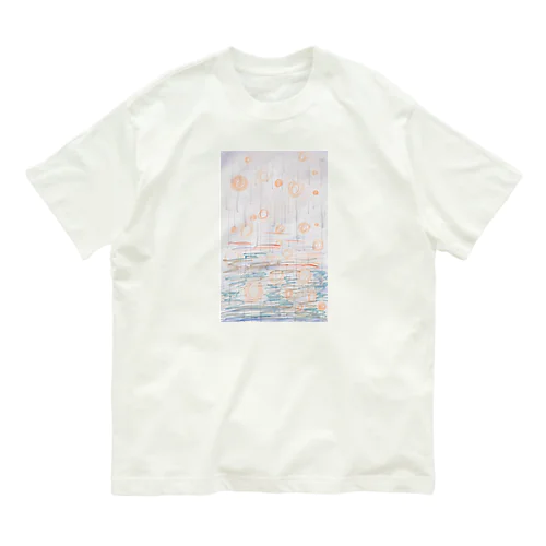 Raindrops オーガニックコットンTシャツ